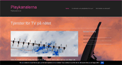 Desktop Screenshot of playkanalerna.se